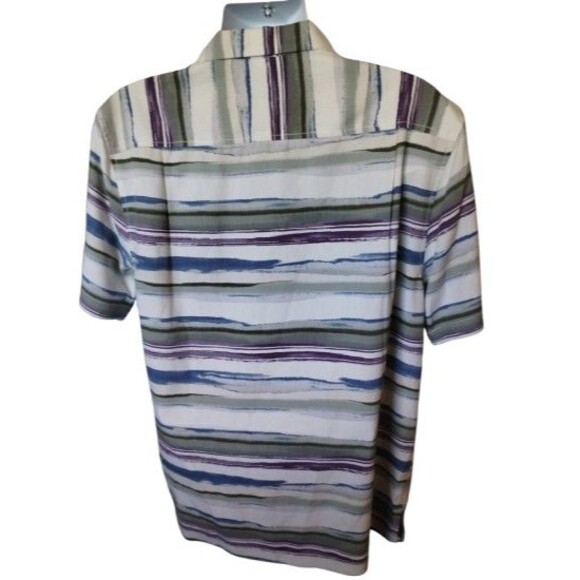 TOMMY BAHAMA Island Zone Camp Button Down Shirt Men's Size L - Picture 6 of 6